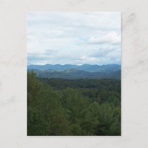Cartão Postal Montanhas Blue Ridge - NC