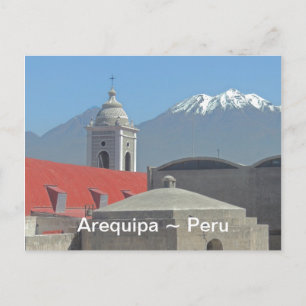 Cartão Postal Montanhas de Arequipa Peru