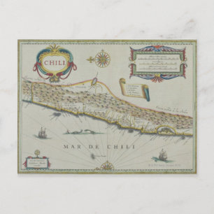 Cartão Postal Montanhas do Chile