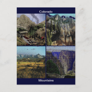 Cartão Postal Montanhas do Colorado