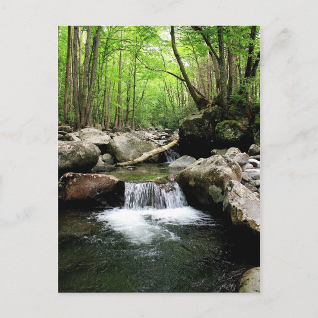 Cartão Postal Montanhas do enfumaçado (Frente)