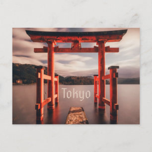 Cartão Postal Montanhas do Lago de Tóquio, Japão