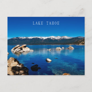 Cartão Postal Montanhas do Lago Tahoe California