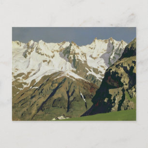 Cartão Postal Montanhas do Monte Branco, 1897