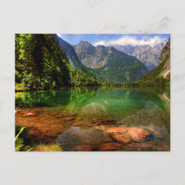 Cartão Postal Montanhas do Parque Nacional Berchtesgaden, Aleman