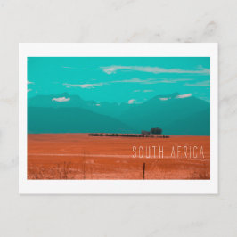 Cartão Postal Montanhas dos Campos Swartland Ver África do Sul Z