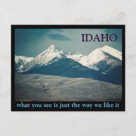 Cartão Postal Montanhas Idaho