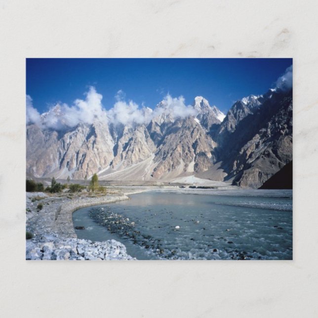 Cartão Postal Montanhas Karakoram (Frente)