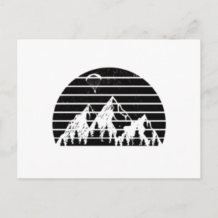 Cartão Postal Montanhas Parapente Oferta de Paraglider para es