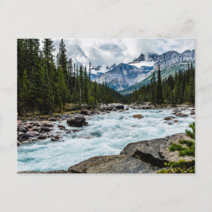 Cartão Postal Montanhas Parque Nacional Banff Alberta, Canadá