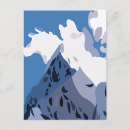 Cartão Postal Montanhas Pica Natureza