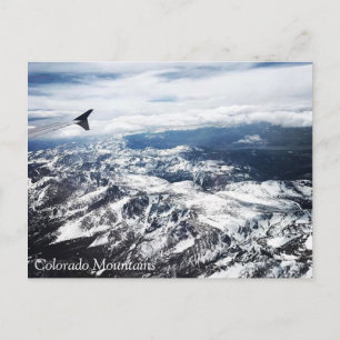 Cartão Postal Montanhas Rochosas do Colorado