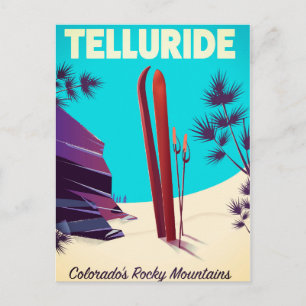 Cartão Postal Montanhas Rochosas Telluride Ski