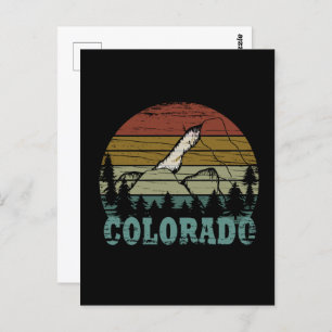 Cartão Postal Montanhas Rocky Colorado