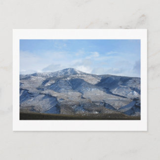 Cartão Postal Montanhas Sacramento do inverno de 2020