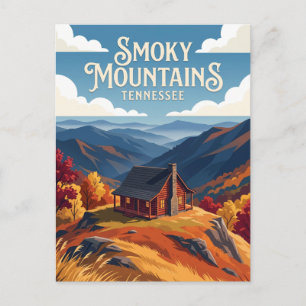 Cartão Postal Montanhas Sombrias EUA