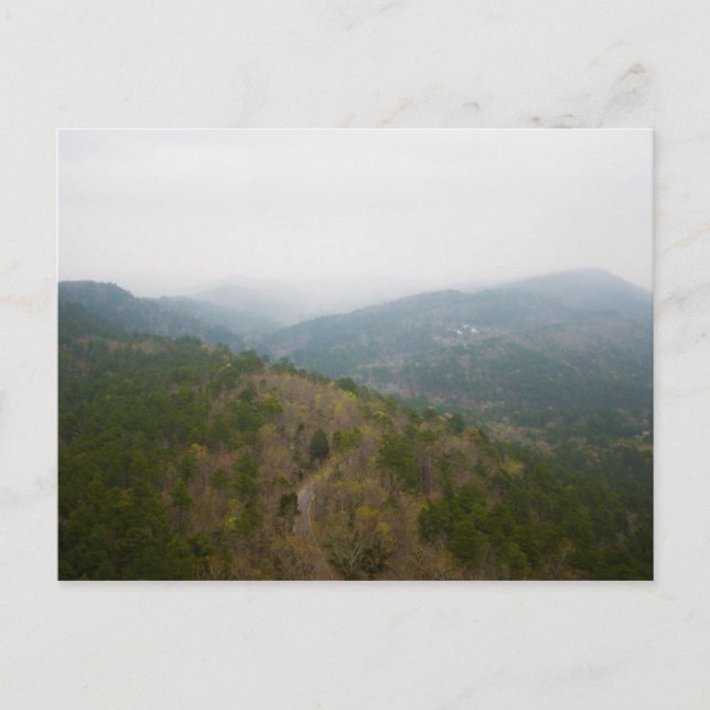 Cartão Postal Montanhas Zig Zag, Parque Nacional dos Primaveras  (Frente)