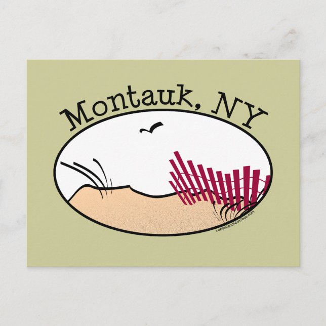 Cartão Postal Montauk (Frente)