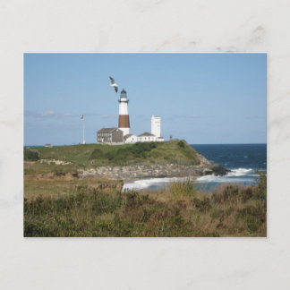 Cartão Postal MontaUK Lighthouse Love