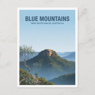 Cartão Postal Monte Banks e o Grose Wilderness Blackheath