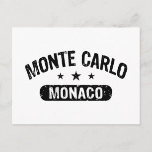 Cartão Postal Monte Carlo