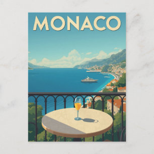 Cartão Postal Monte Carlo: Onde o Mar Reluz