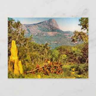 Cartão Postal Monte de cupim, Serra da Hanba, Angola