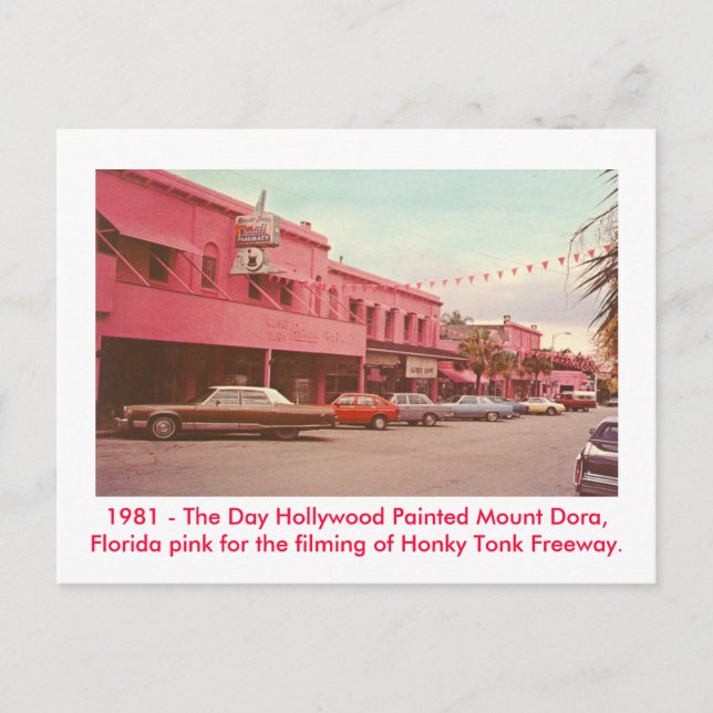 Cartão Postal Monte Dora, Fl - Rosa Pintado (Frente)