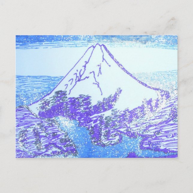 Cartão Postal Monte Fuji (Frente)