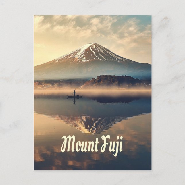 Cartão Postal Monte Fuji (Frente)