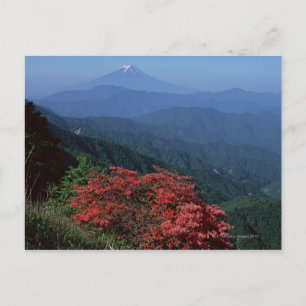 Cartão Postal Monte Fuji