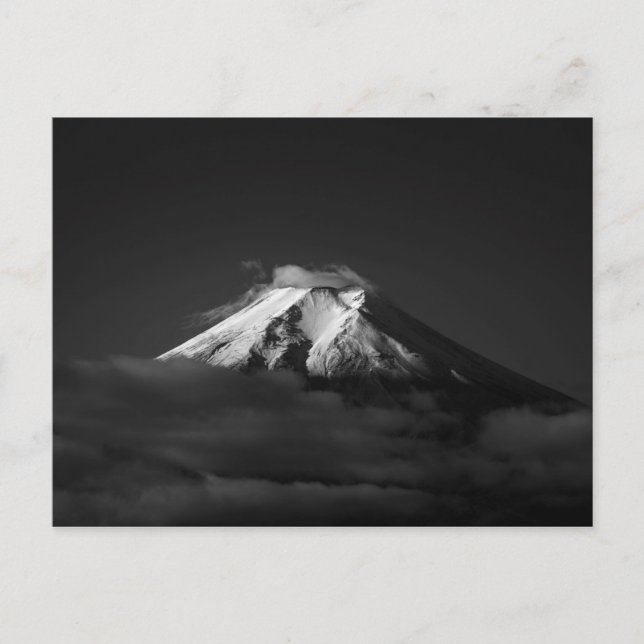 Cartão Postal Monte Fuji de Fujiyoshida (Frente)
