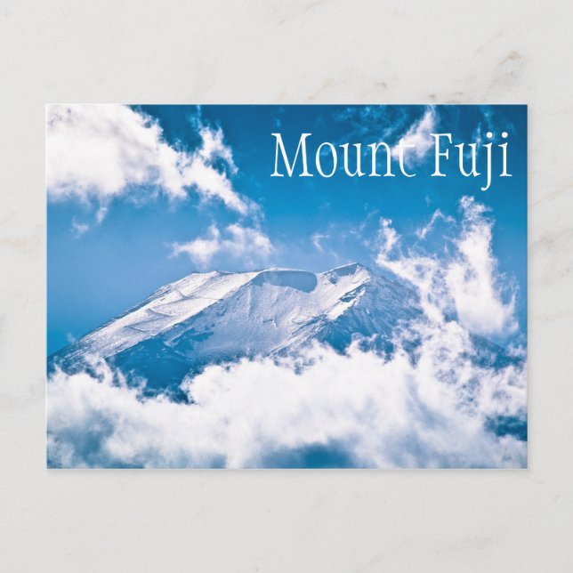 Cartão Postal Monte Fuji, Japão (Frente)