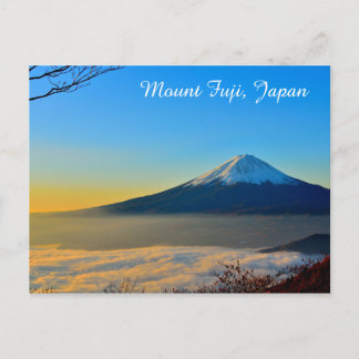 Cartão Postal Monte Fuji, Japão