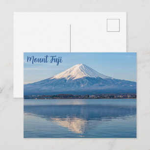 Cartão Postal Monte Fuji Paisagem Japonesa