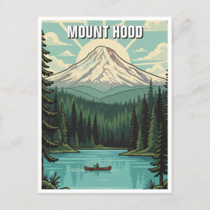 Cartão Postal Monte Hood National Forest Oregon