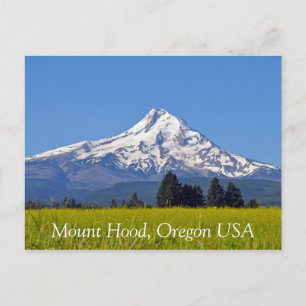 Cartão Postal Monte Hood no Oregon EUA