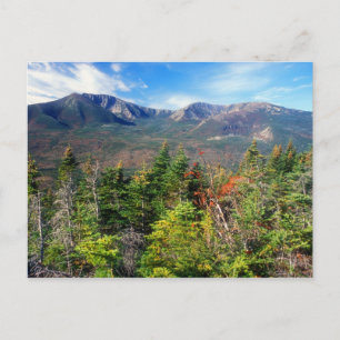 Cartão Postal Monte Katahdin da Montanha Turner do Sul