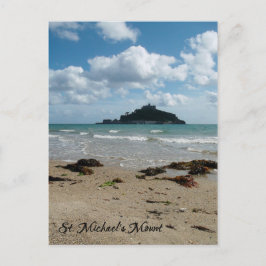 Cartão Postal Monte Marazion Cornwall, da rua Michael, Inglaterr