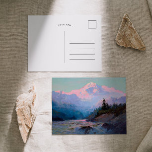 Cartão Postal Monte McKinley   Sydney Mortimer Laurence