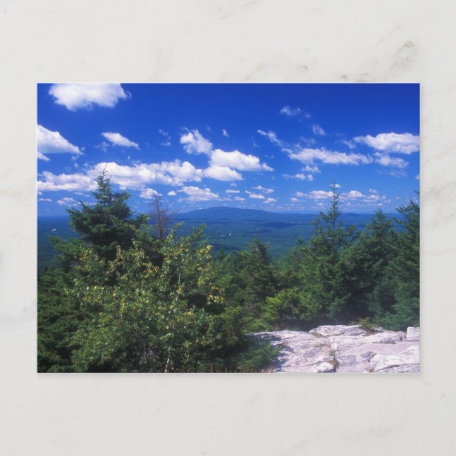 Cartão Postal Monte Monadnock a partir de Pack Monadnock (Frente)