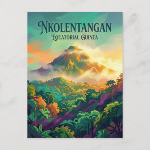 Cartão Postal Monte Nkolentangan Guiné Equatorial