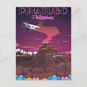 Cartão Postal Monte Pinatubo, Filipinas