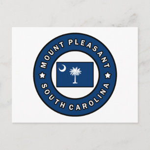 Cartão Postal Monte Pleasant Carolina do Sul
