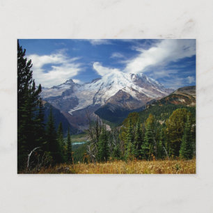 Cartão Postal Monte Rainier
