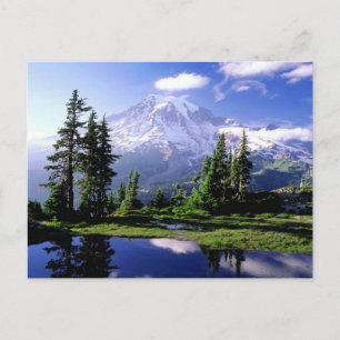 Cartão Postal Monte Rainier Washington