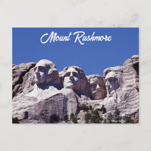 Cartão Postal Monte Rushmore South Dakota Viagem Photo