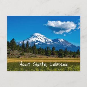 Cartão Postal Monte Shasta California