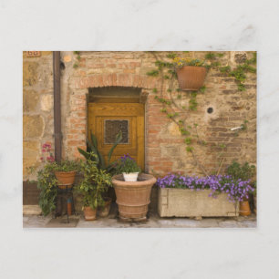 Cartão Postal Montefollonico, Val d'Orcia, província de Siena, 
