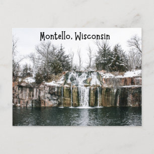 Cartão postal Montello Wisconsin Souvenir